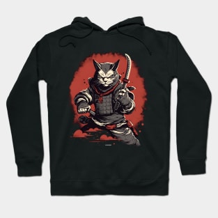 ninja cat Hoodie